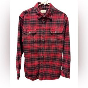 Jachs, red and black ,plaid , flannel, size LT, large tall